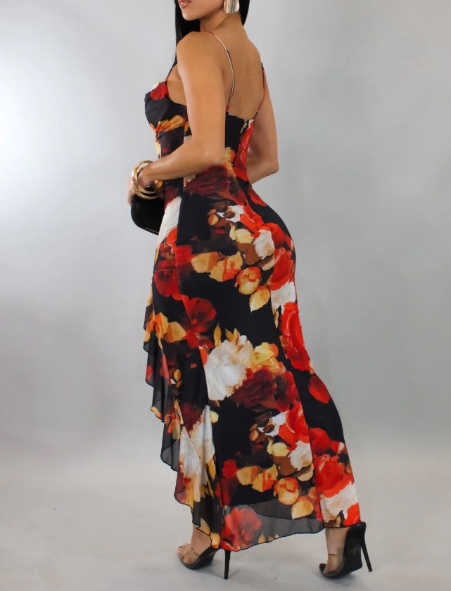 " Vacation Princess Midi Dress"