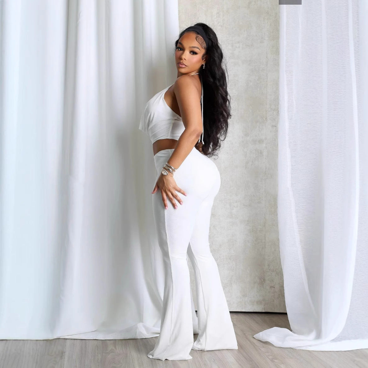 "The White Affair Romper"