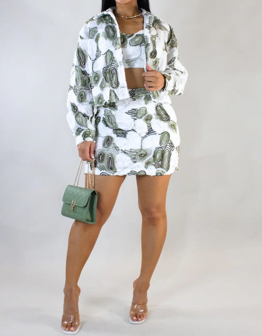 " In My Space Skirt Set"