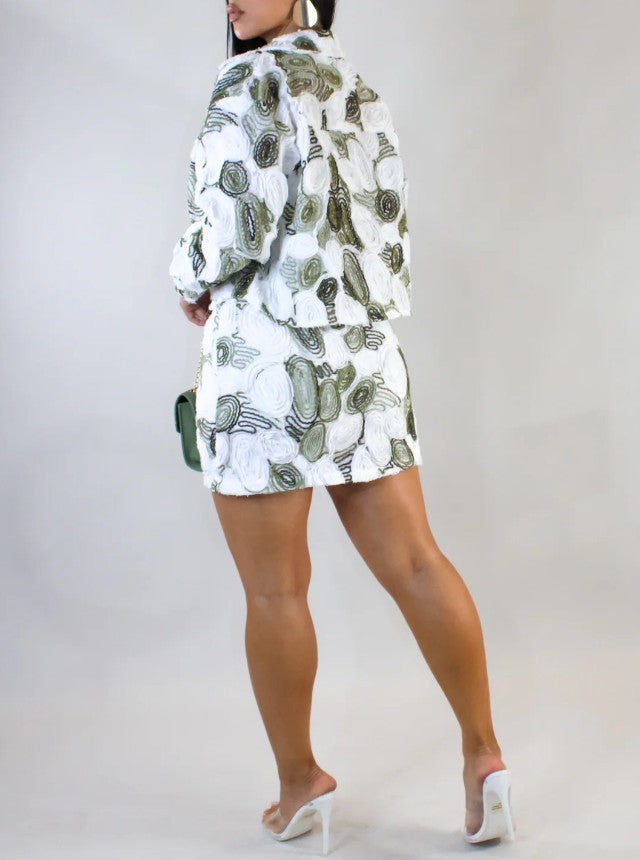 " In My Space Skirt Set"